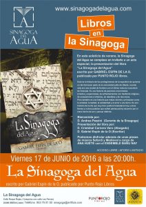 La Sinagoga del agua, el libro