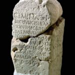 Estela funeraria siglo II a.C.