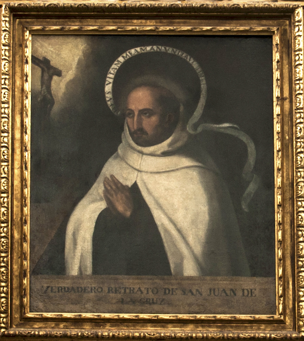 Verdadero retrato de San Juan de la Cruz en el Museo de Padres Carmelitas Descalzos de Úbeda