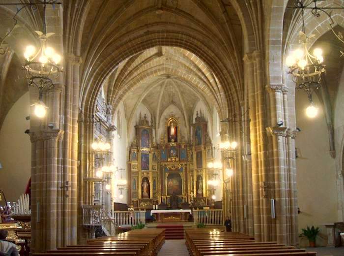 Interior de la iglesia de San Nicolás de Bari de Úbeda