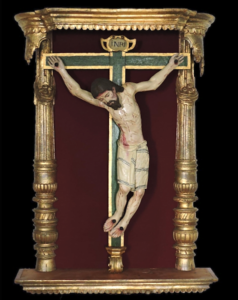 Cristo de los cuatro clavos, en la Sacristía conventual del museo San Juan de la Cruz de Úbeda