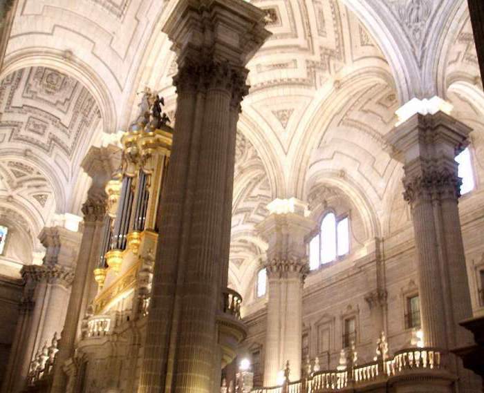 Interior de la Catedral de Jaén, obra de Andrés de Vandelvira